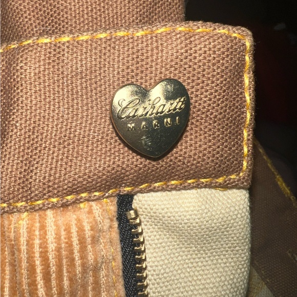 Marni x Carhartt WP Canvas & Corduroy Pencil Skirt - Picture 8 of 13